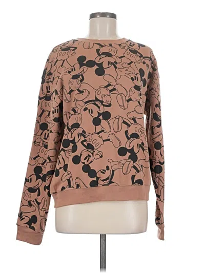 Pre-owned Assorted Brands Pullover Sweater In Brown