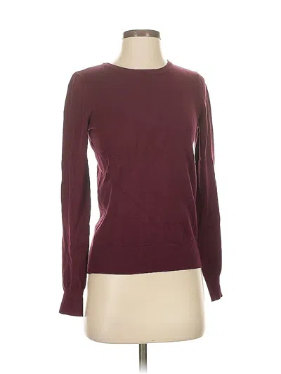 Pre-owned Assorted Brands Pullover Sweater In Burgundy