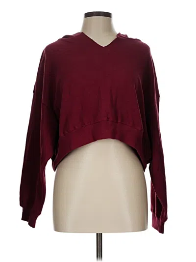 Pre-owned Assorted Brands Pullover Sweater In Burgundy