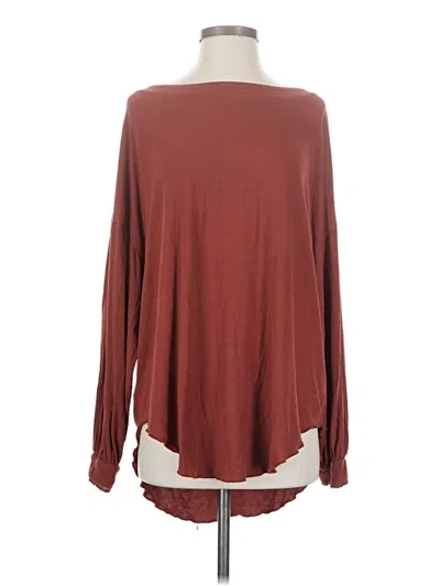Pre-owned Assorted Brands Pullover Sweater In Burgundy