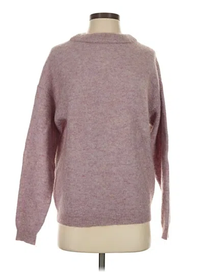 Pre-owned Assorted Brands Pullover Sweater In Burgundy