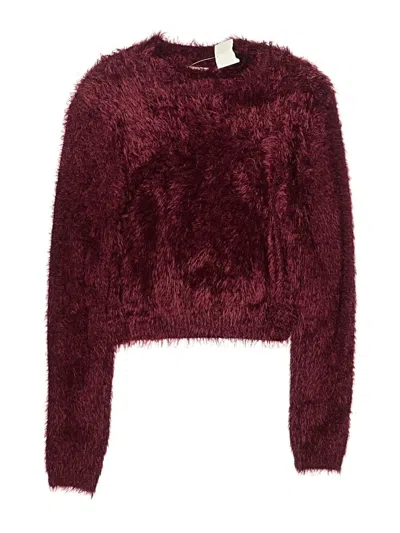 Pre-owned Assorted Brands Kids' Pullover Sweater In Burgundy
