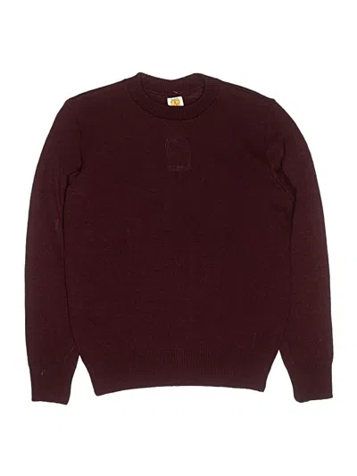 Pre-owned Assorted Brands Kids' Pullover Sweater In Burgundy