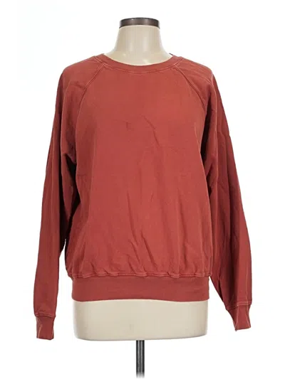 Pre-owned Assorted Brands Pullover Sweater In Burgundy