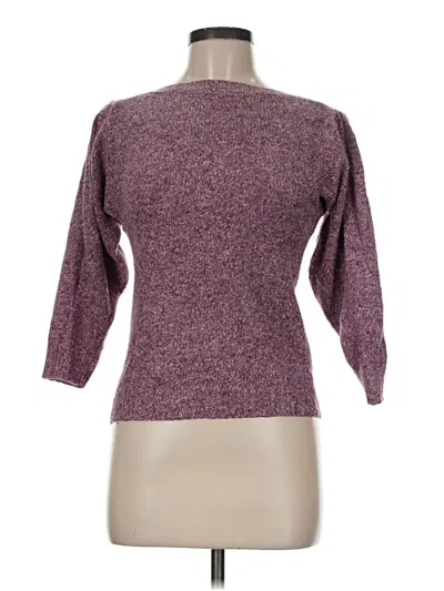 Pre-owned Assorted Brands Pullover Sweater In Burgundy
