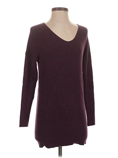 Pre-owned Assorted Brands Pullover Sweater In Burgundy