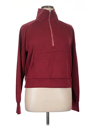 Pre-owned Assorted Brands Pullover Sweater In Burgundy
