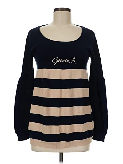 Pre-owned Assorted Brands Pullover Sweater In Gold