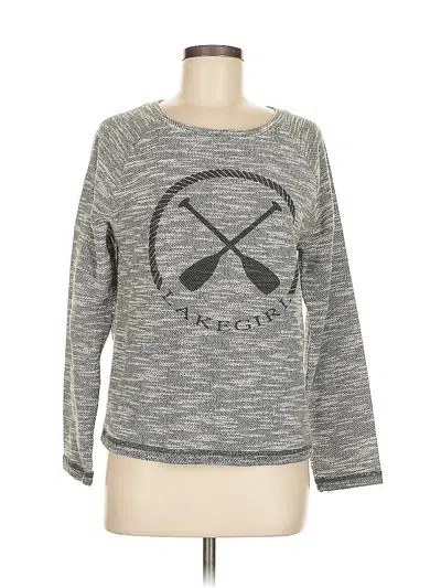 Pre-owned Assorted Brands Pullover Sweater In Gray