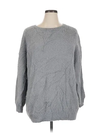 Pre-owned Assorted Brands Pullover Sweater In Gray