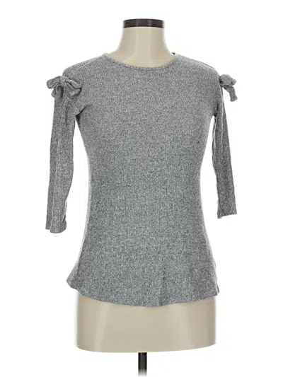 Pre-owned Assorted Brands Pullover Sweater In Gray