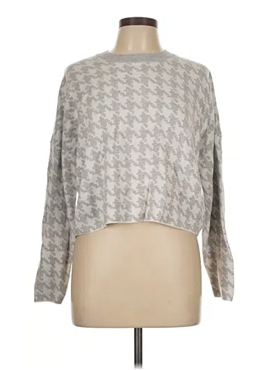 Pre-owned Assorted Brands Pullover Sweater In Gray