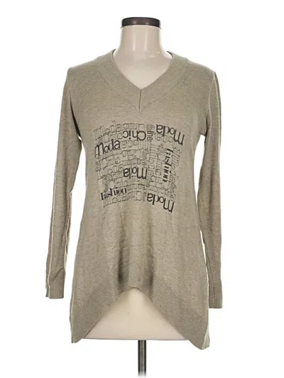 Pre-owned Assorted Brands Pullover Sweater In Gray