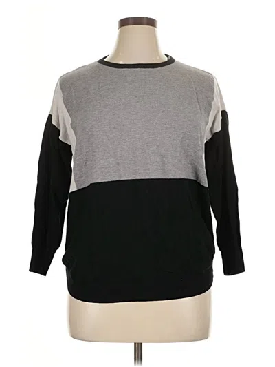 Pre-owned Assorted Brands Pullover Sweater In Gray