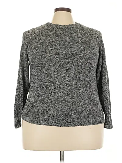 Pre-owned Assorted Brands Pullover Sweater In Gray