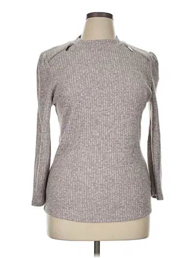 Pre-owned Assorted Brands Pullover Sweater In Gray