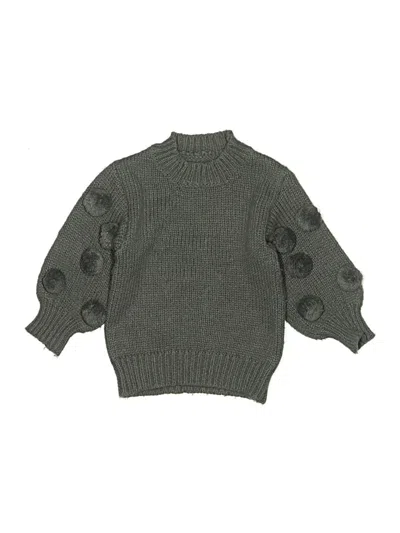 Pre-owned Assorted Brands Kids' Pullover Sweater In Gray