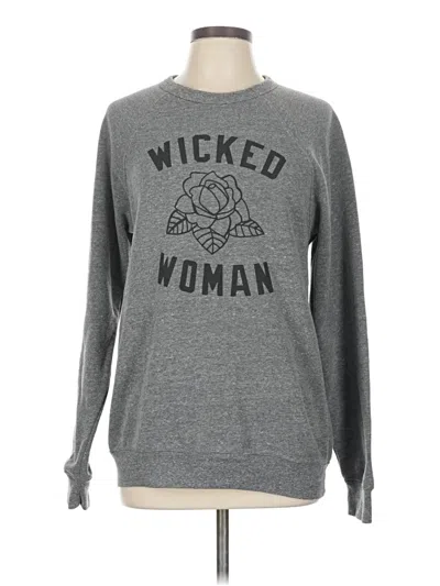 Pre-owned Assorted Brands Pullover Sweater In Gray
