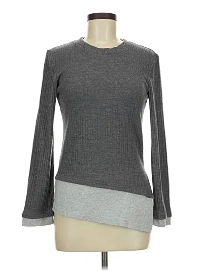 Pre-owned Assorted Brands Pullover Sweater In Gray