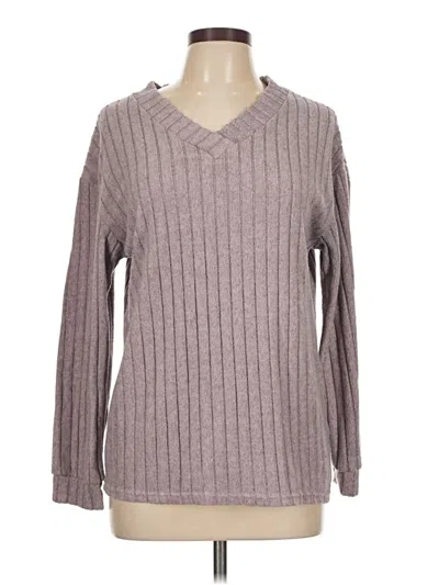 Pre-owned Assorted Brands Pullover Sweater In Gray