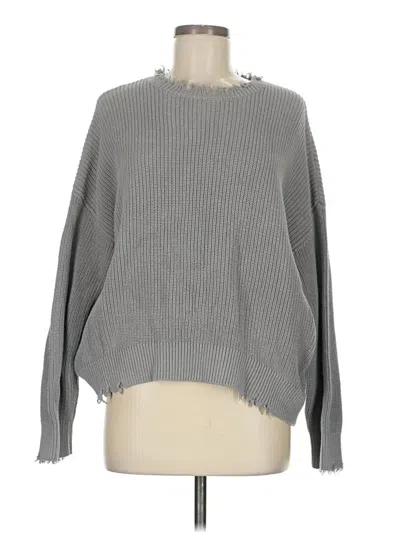 Pre-owned Assorted Brands Pullover Sweater In Gray