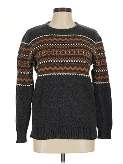 Pre-owned Assorted Brands Pullover Sweater In Gray