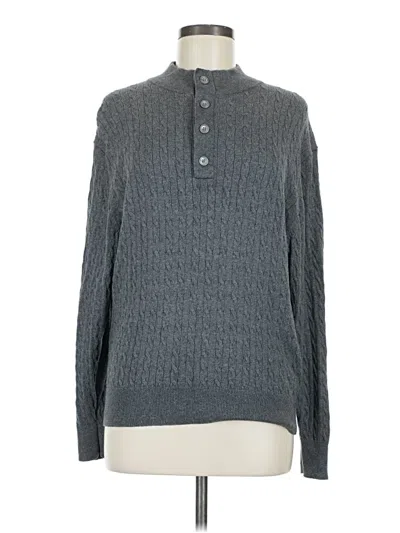 Pre-owned Assorted Brands Pullover Sweater In Gray