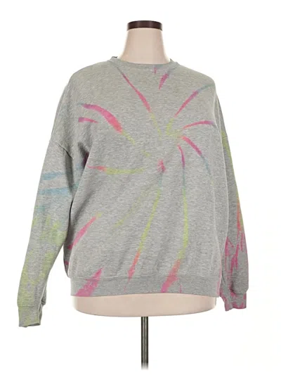 Pre-owned Assorted Brands Pullover Sweater In Gray
