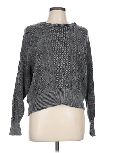 Pre-owned Assorted Brands Pullover Sweater In Gray