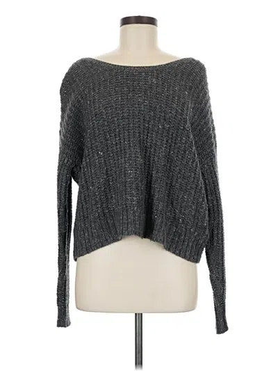 Pre-owned Assorted Brands Pullover Sweater In Gray