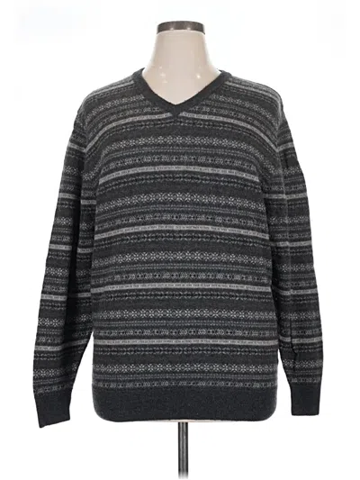 Pre-owned Assorted Brands Pullover Sweater In Gray