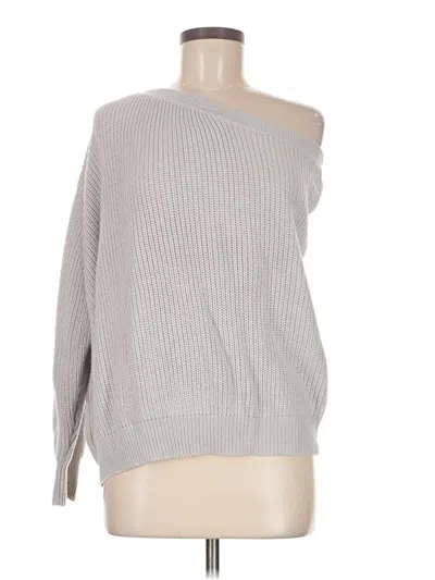 Pre-owned Assorted Brands Pullover Sweater In Gray