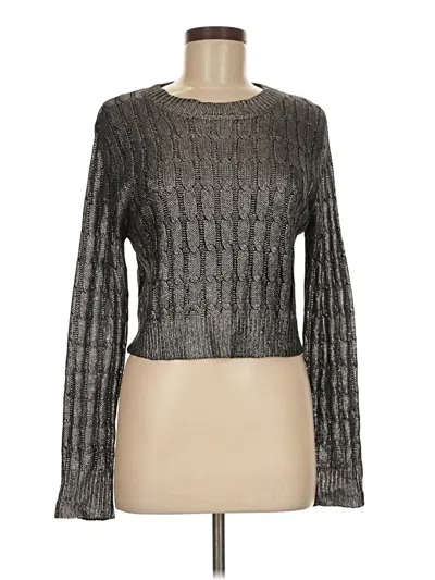 Pre-owned Assorted Brands Pullover Sweater In Gray