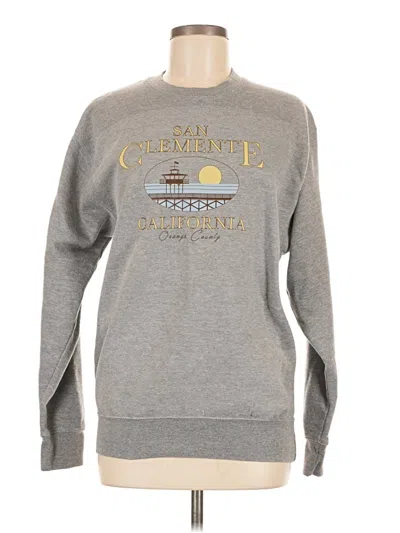 Pre-owned Assorted Brands Pullover Sweater In Gray