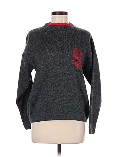 Pre-owned Assorted Brands Pullover Sweater In Gray
