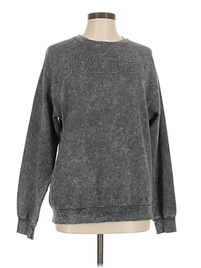 Pre-owned Assorted Brands Pullover Sweater In Gray