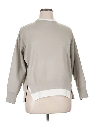 Pre-owned Assorted Brands Pullover Sweater In Gray