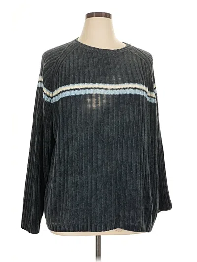 Pre-owned Assorted Brands Pullover Sweater In Gray