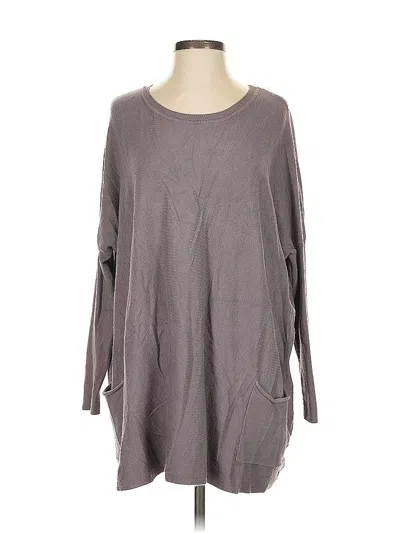 Pre-owned Assorted Brands Pullover Sweater In Gray