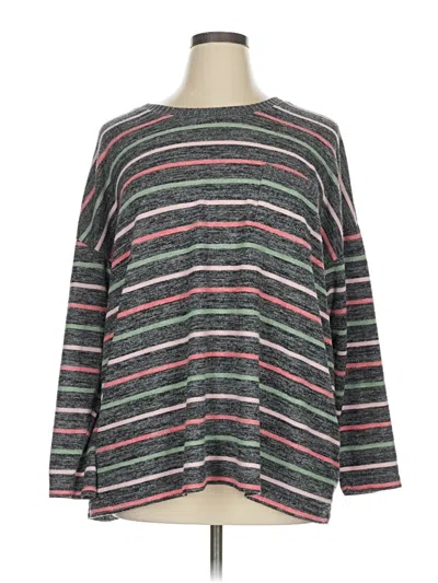 Pre-owned Assorted Brands Pullover Sweater In Gray