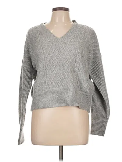 Pre-owned Assorted Brands Pullover Sweater In Gray