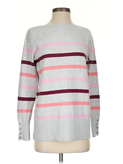 Pre-owned Assorted Brands Pullover Sweater In Gray