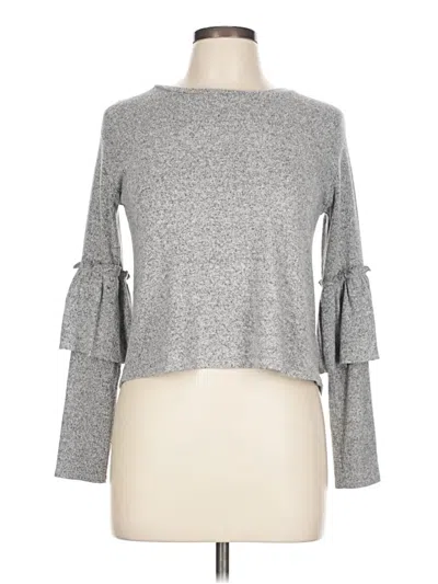 Pre-owned Assorted Brands Pullover Sweater In Gray