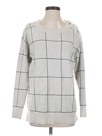 Pre-owned Assorted Brands Pullover Sweater In Gray