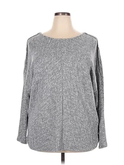 Pre-owned Assorted Brands Pullover Sweater In Gray