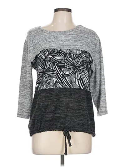 Pre-owned Assorted Brands Pullover Sweater In Gray