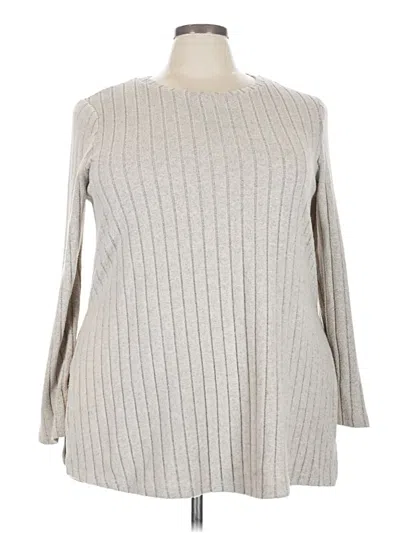 Pre-owned Assorted Brands Pullover Sweater In Gray