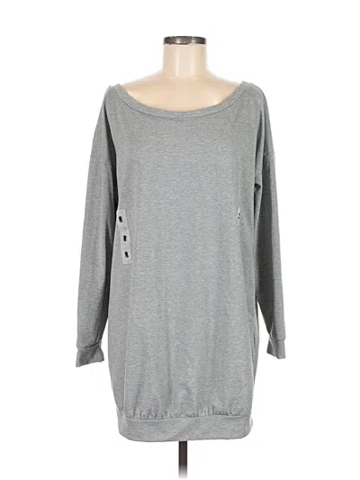 Pre-owned Assorted Brands Pullover Sweater In Gray