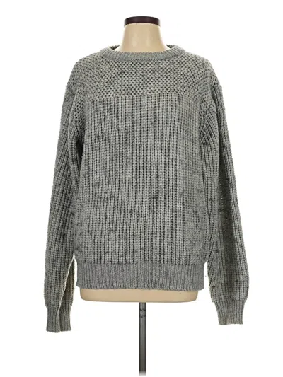 Pre-owned Assorted Brands Pullover Sweater In Gray