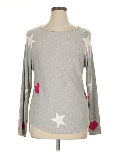 Pre-owned Assorted Brands Pullover Sweater In Gray